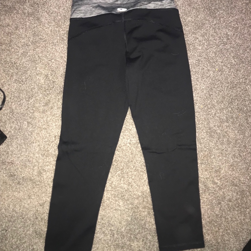 champion black exercise legging capris